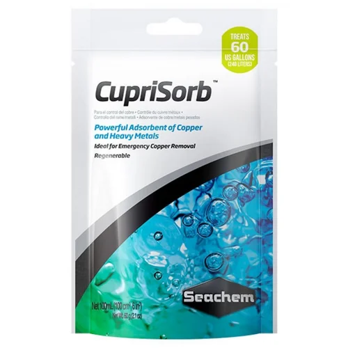 Absorbant de cuivre efficace, SEACHEM CupriSorb - contenance 100ml