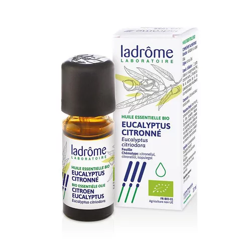 Huile essentielle bio d'Eucalyptus citronné Ladrôme - 10 ml