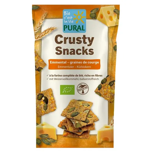 Crusty Snacks goût Fromage – 110 gr