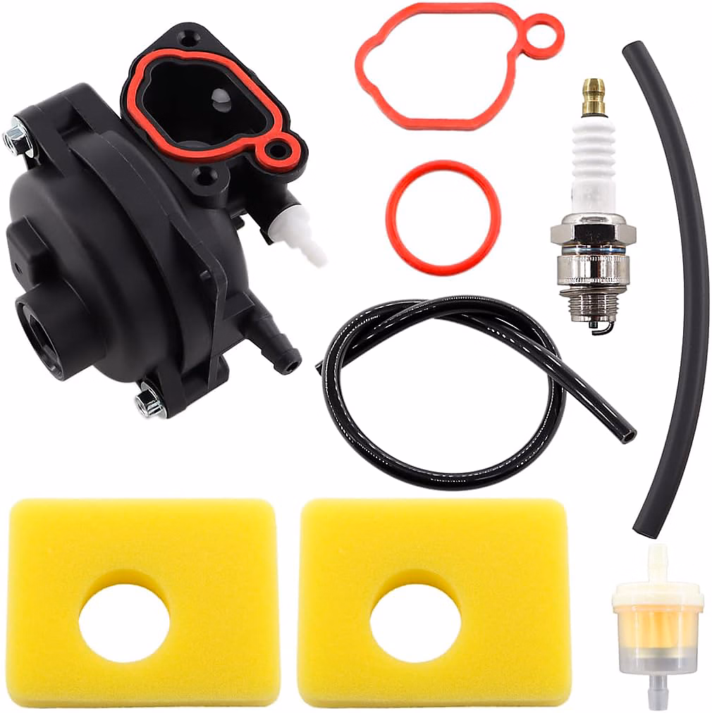Carburateur compatible avec les moteurs Briggs & Stratton 300E | 450E – 500E 550E 575E 600E OVH – 591979 – 595656 – 590556 591160