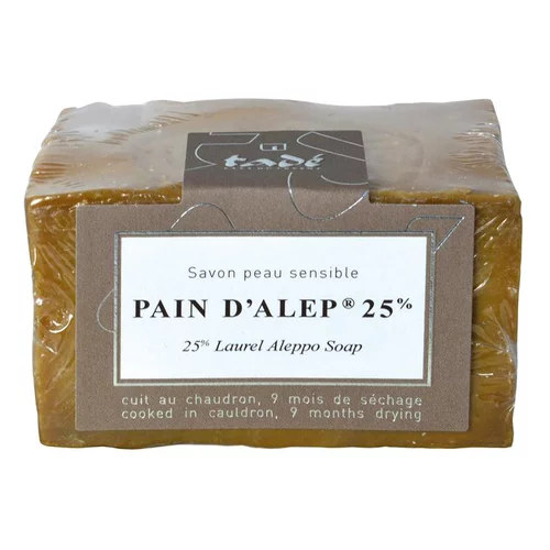 Savon bio pour peau sensible Tadé Pain d’Alep 25% - 200 g