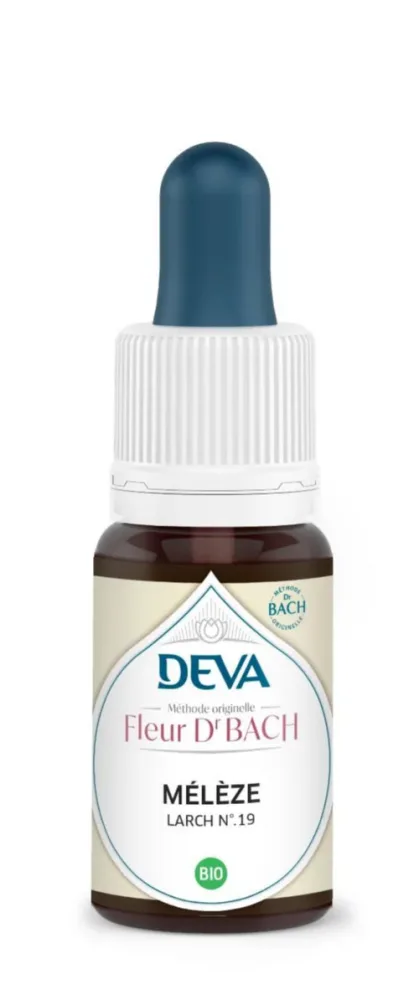 Complément alimentaire fleur de Bach mélèze bio Deva - 15 ml