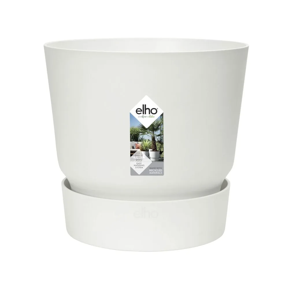Pot de fleurs Greenville Blanc ELHO