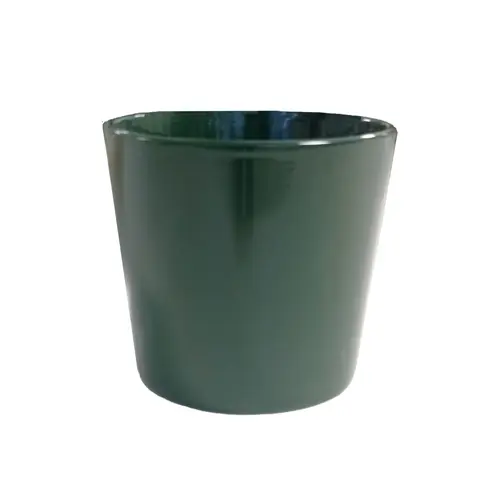 Cache-pot en céramique coloris vert Fresh VE19 - Ø 19,5 x H 17 cm