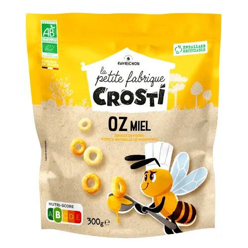 Crosti bombs miel bio Favrichon - 300 g