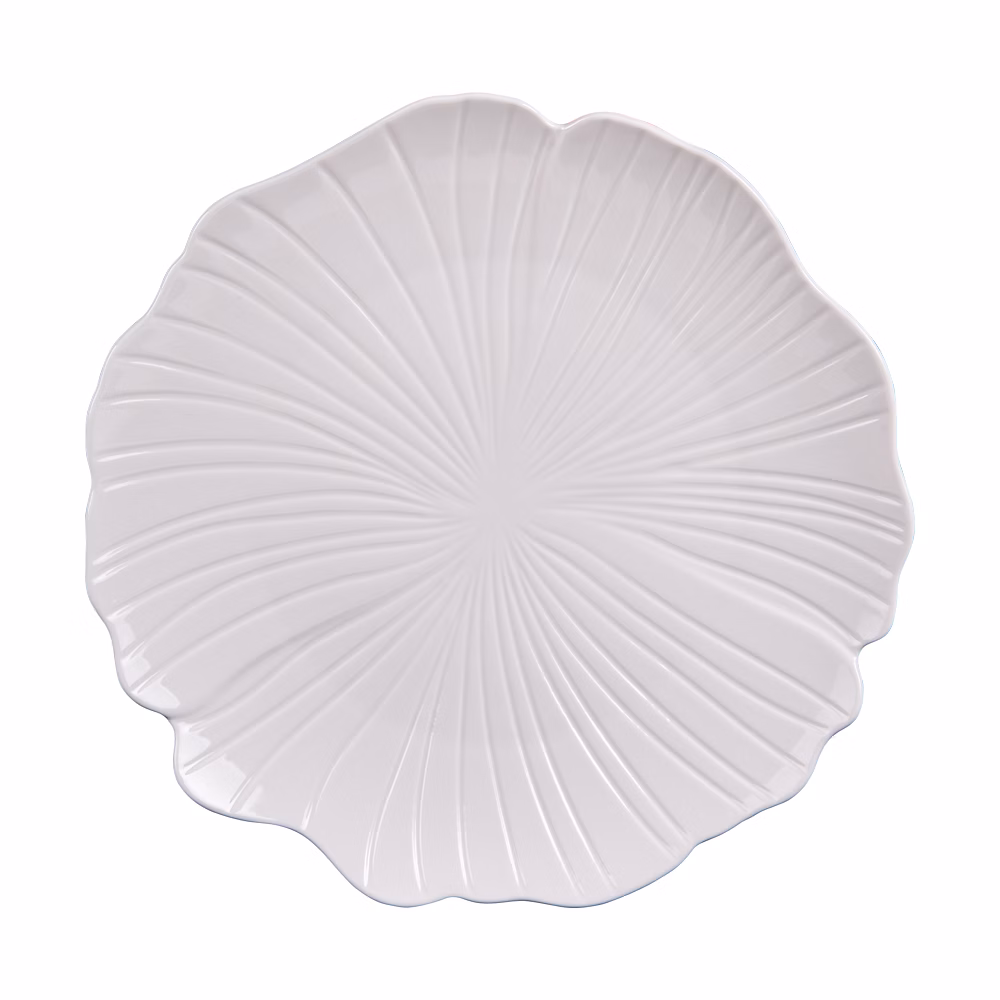 Assiette plate Ginkgo 25 – 5 cm (lot de 6)
