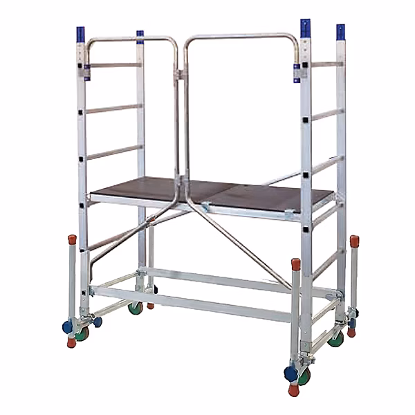 Echafaudage base pliante avec kit dénivelé – Haut. travail max 3.00m, AL205/P/ALT, LIV