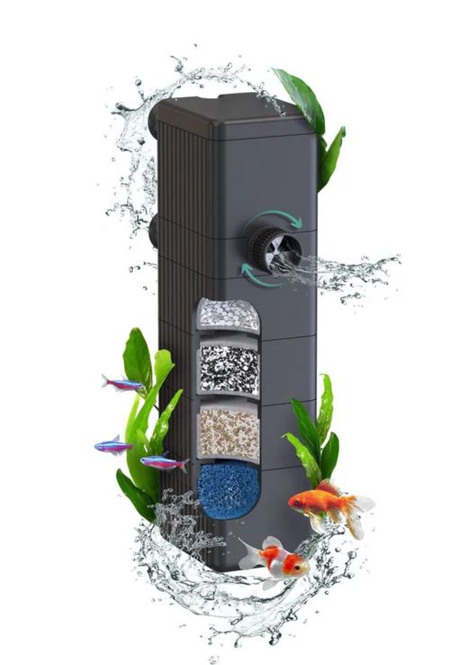 Filtre interne pour aquarium jusqu'à 150 litres Bio Filter 600 coloris noir Aquatlantis