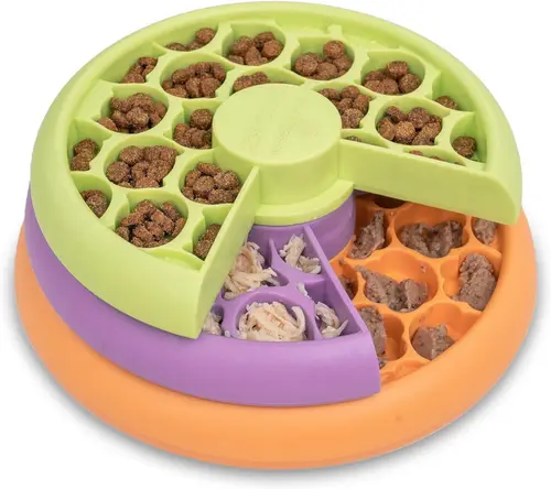 Jouet éducatif pour chaton coloris multicolore niveau 2 Nina Ottosson Lickin' Layers