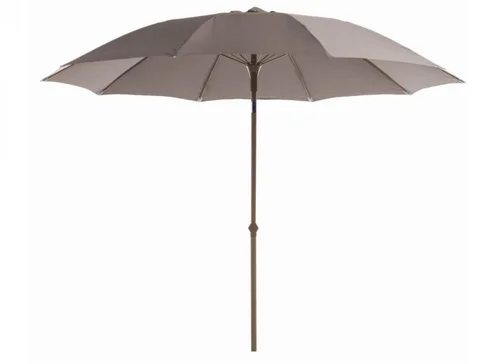 Parasol droit rond en aluminium - Ø 270cm