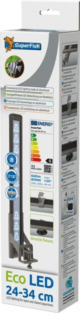 Rampe LED Eco LED 24-34 cm- SUPERFISH