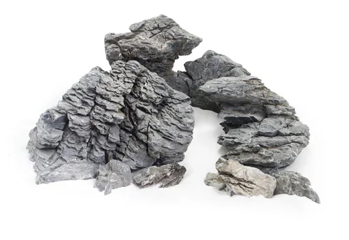 Décoration pour aquarium pierre landscape coloris gris Reptiles Planet - Taille S