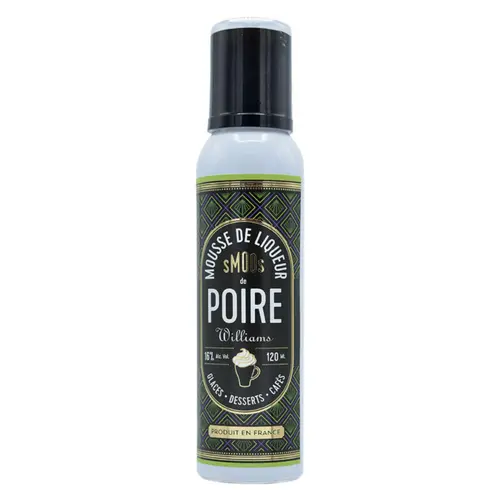 Mousse de liqueur de poire Williams Smoos - 120 ml