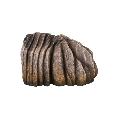 Décoration pour aquarium coloris marron rocher des Seychelles Europet - Taille S 14,4 x 9 x 8,8 cm