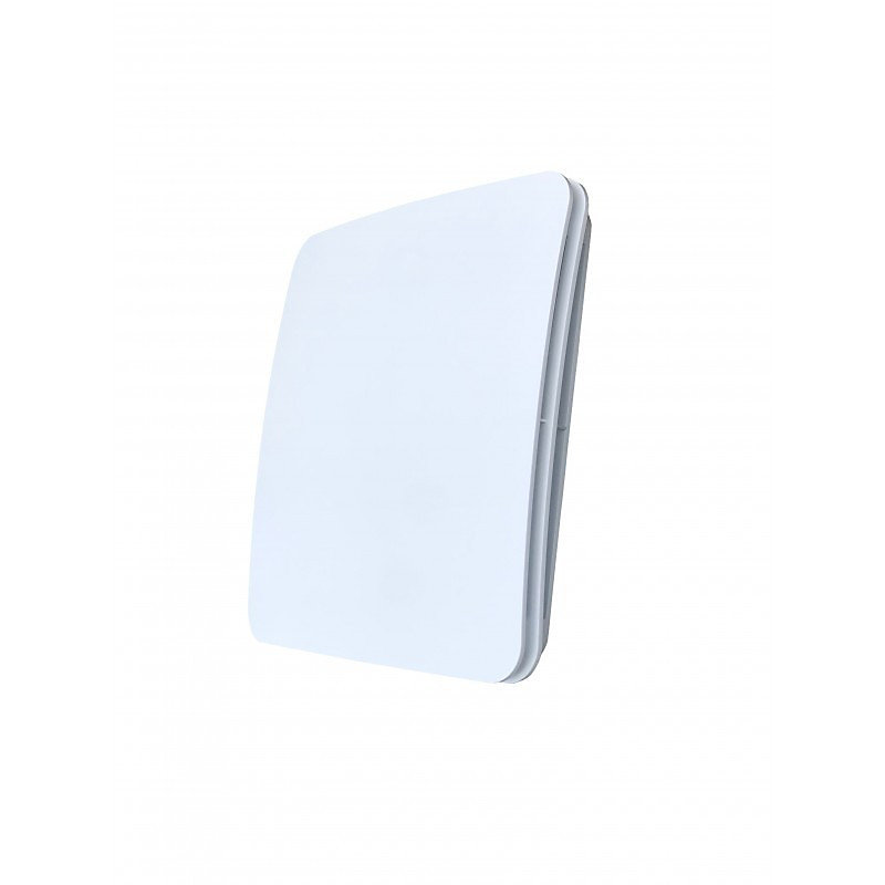 Bouche VMC design carrée coloris blanc AUREA (sans manchette) – Diamètre (mm) 160