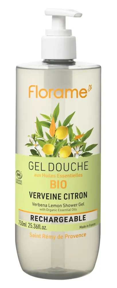 Gel douche verveine citron Florame - 750 ml