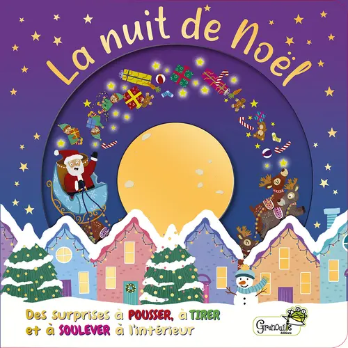 Livre animé "La nuit de Noël" aux Éditions Grenouille