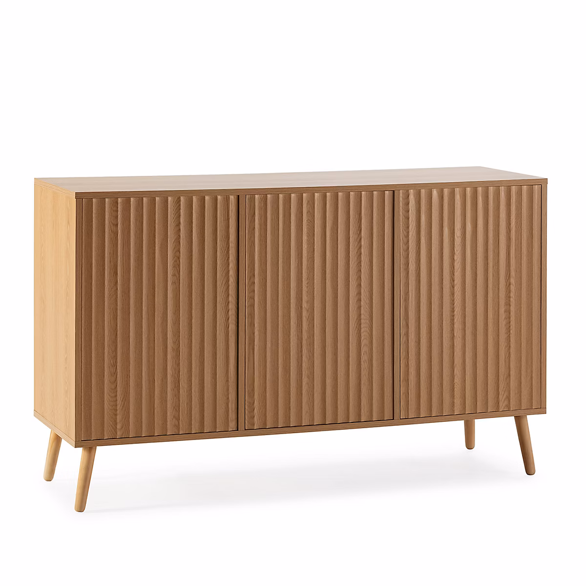 Buffet Lluvia 3 portes en chêne – largeur 120 cm