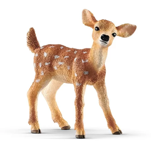 Figurine Faon de Virginie plastique 5,2x5,3x2 cm à partir de 4 ans