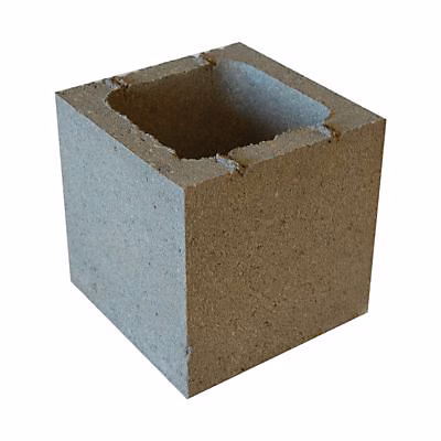 Elément de pilier 20 × 20 cm gris en Béton