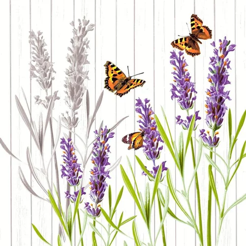 20 serviettes 3 plis Smell well 33x33 cm