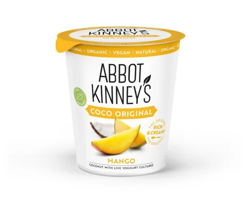 Dessert végétal coco original Abbot Kinney's à la mangue - 350 gr