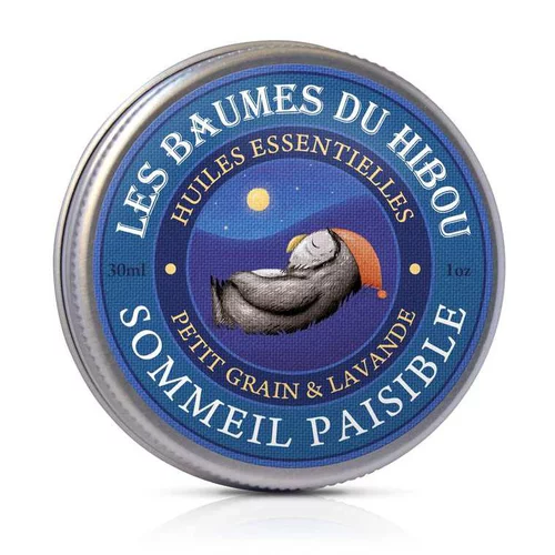 Baume Sommeil Paisible biologique Boîte 30 ml bleu