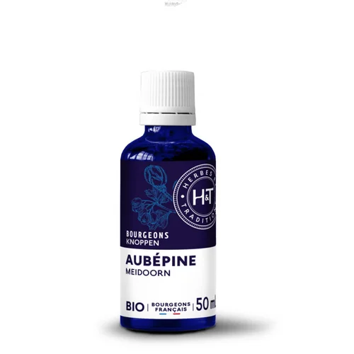 Complément alimentaire gemmo macérât aubépine bio Herbes et Traditions - 50 ml