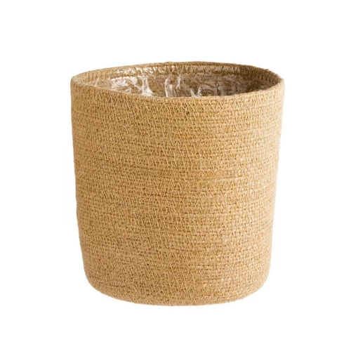 Vannerie naturelle en jute - 20,5 x 19,5 x 16 cm