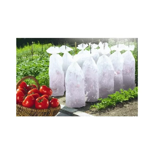 Gaine de croissance pour tomates coloris blanc 0,60x10 m