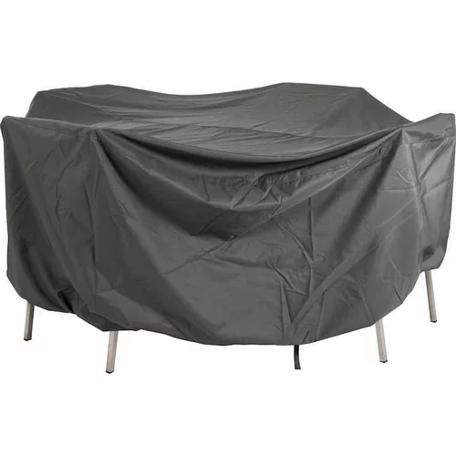 Housse pour table et fauteuil coloris gris en polyester Stern - 300 x 220 x 90 cm
