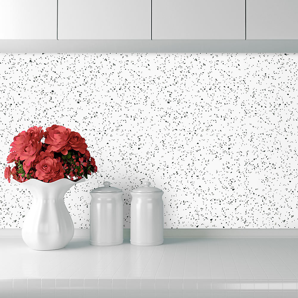 Crédence Adhésive Terrazzo Vert 100 × 40 cm