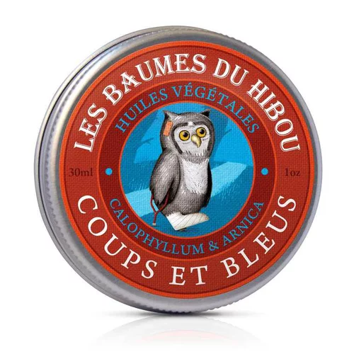 Baume Coups et Bleus biologique Boîte 30 ml rouge