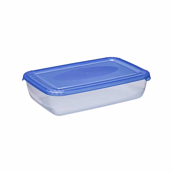 Boite hermétique de congélation rectangulaire 1 – 9 litre, Bleu