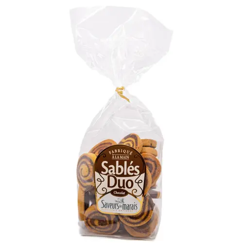 Sablés duo chocolat Saveurs des marais - 210 g