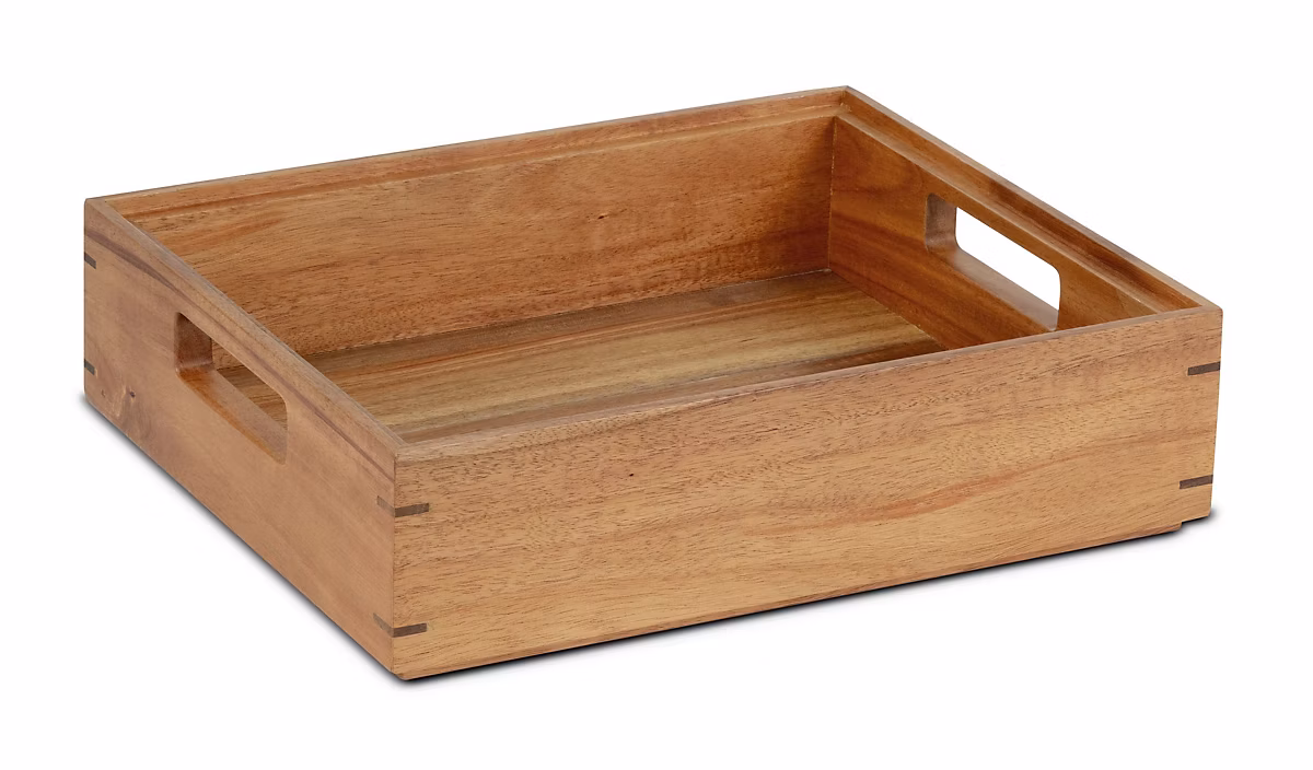 Caisse en Bois pour Buffet Hauteur 9 cm – Pujadas, Bois, l32.5- L0.1- P26.5- h9- Bois