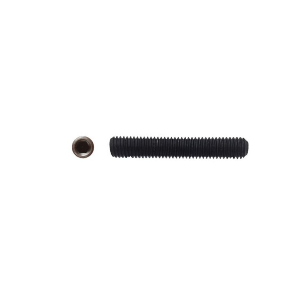 100 Vis Sans Tête 6 Pans Creux à Bout Cuvette STHC 3 × 25 mm – DIN 916, 45H, Brut, D-Work