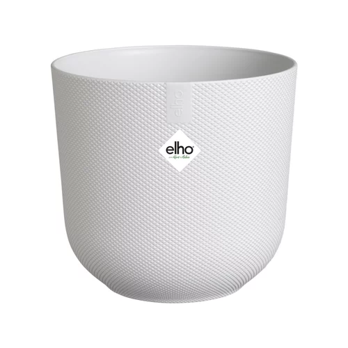 Cache-pot coloris blanc Jazz Elho - Ø 16 cm