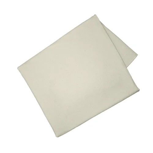 Nappe décorative en coton coloris beige Superlino - 130 x 250 cm