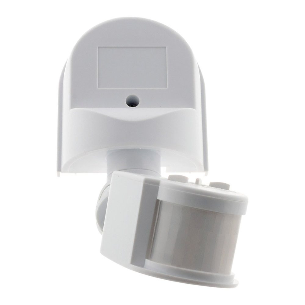 Détecteur mouvement IP44 blanc Zenitech – Réf. ZLWMGVGEJ9250733978