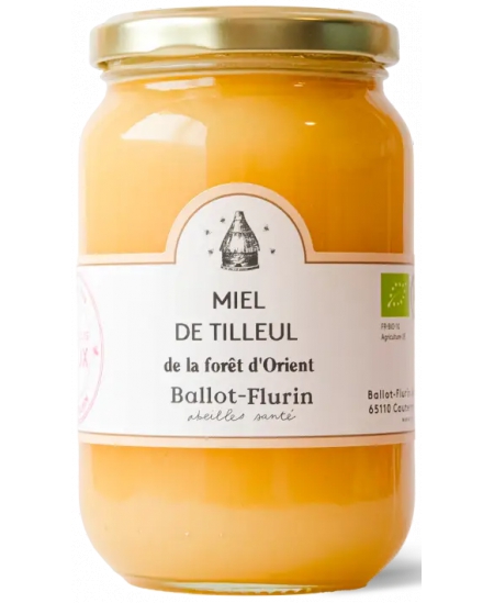 Ballot Flurin - Miel de Tilleul bio - 480 gr