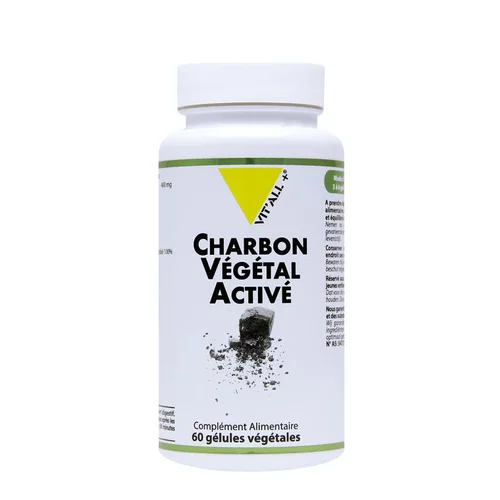 Charbon végétal activé en boite de 400 mg
