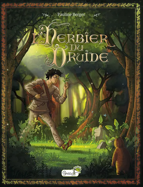 Livre "L’herbier du druide" aux Éditions Grenouille