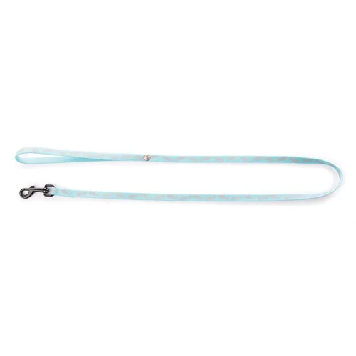 Laisse turquoise pour chat Martin Sellier fluo fish - 10-100 cm
