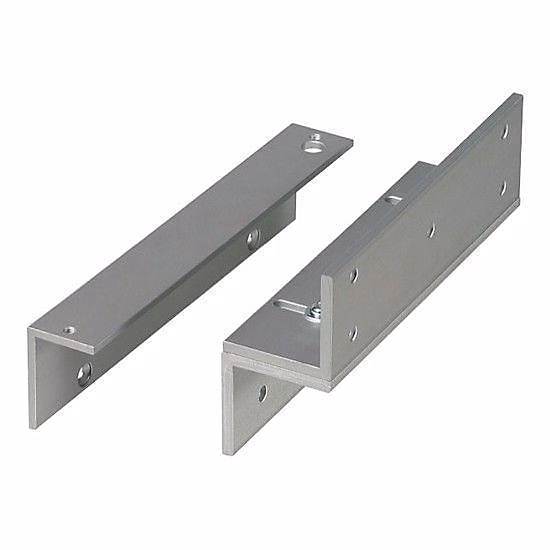 Equerre de fixation en z pour ventouse électromagnétique étanche en applique – 500 kg