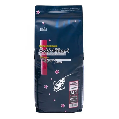 Nourriture pour poissons de bassin color enhancing - HIKARI BASSIN Saki-Hikari - 5kg