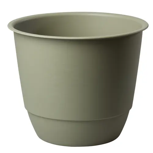 Pot en matière 100 % recyclée coloris kaki Poetic Joy 60 - Ø 58,8 x H 48,8 cm