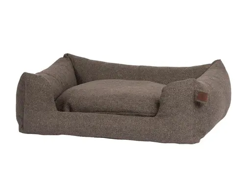 Panier pour chien coloris beige Fantail Eco Snooze Deep Taupe - 80 x 60 cm