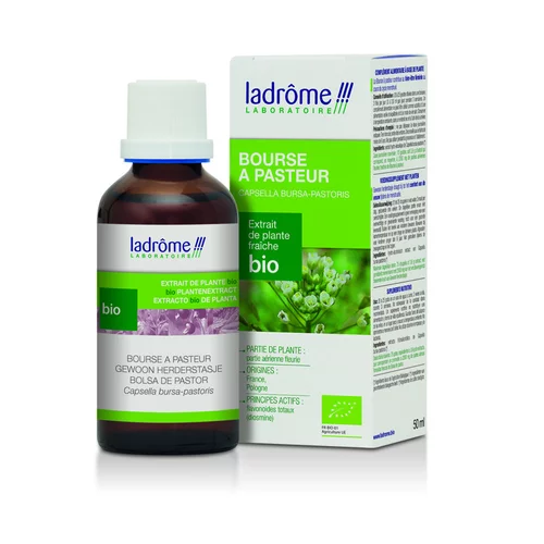 Bourse à pasteur extrait de plantes fraîches bio Ladrôme - 50 ml