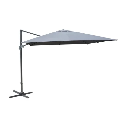 Toile pour parasol déporté coloris gris - 3 x 4 m